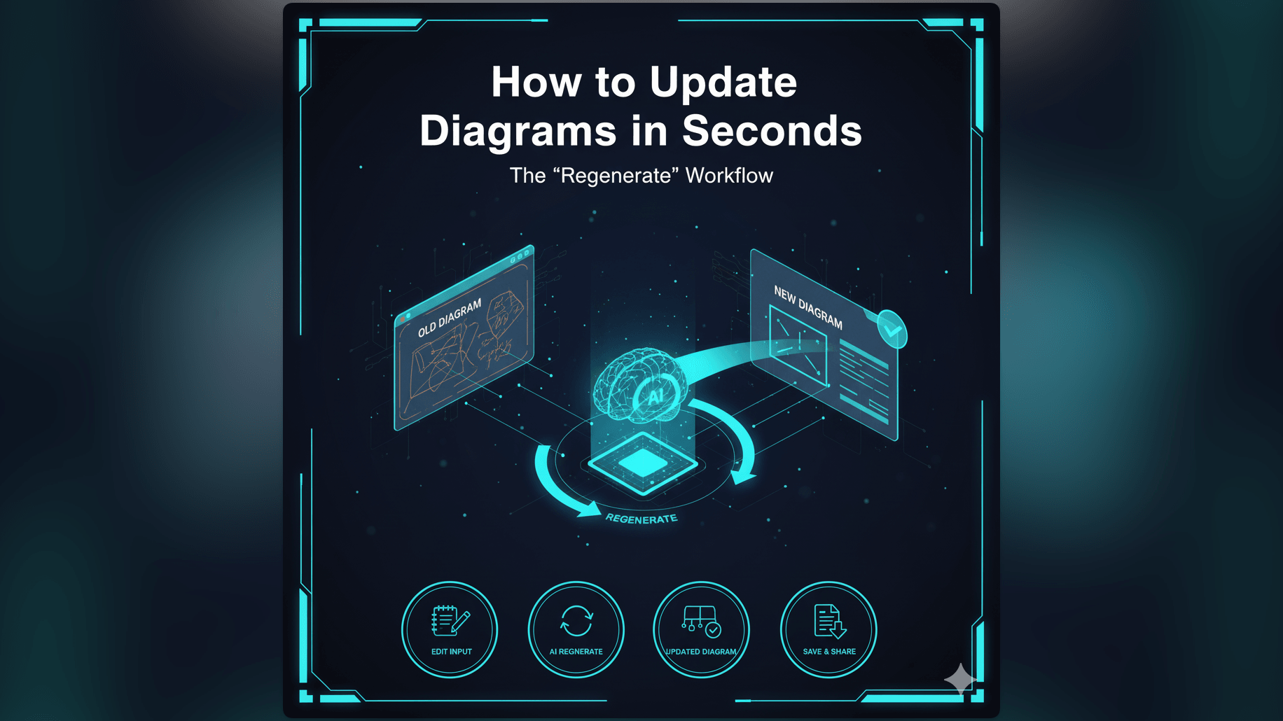 How to Update Diagrams in Seconds: The "Regenerate" Workflow