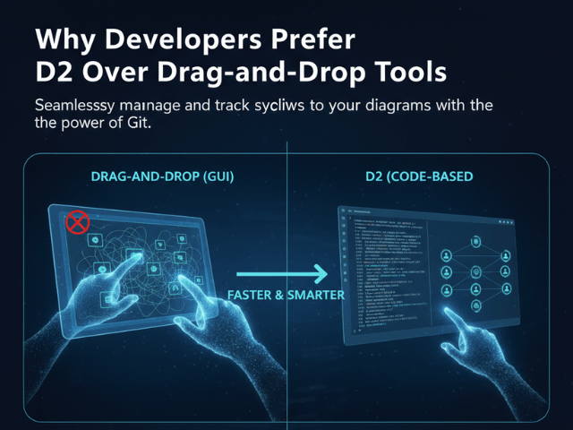 Why Developers Prefer D2 Over Drag-and-Drop Tools