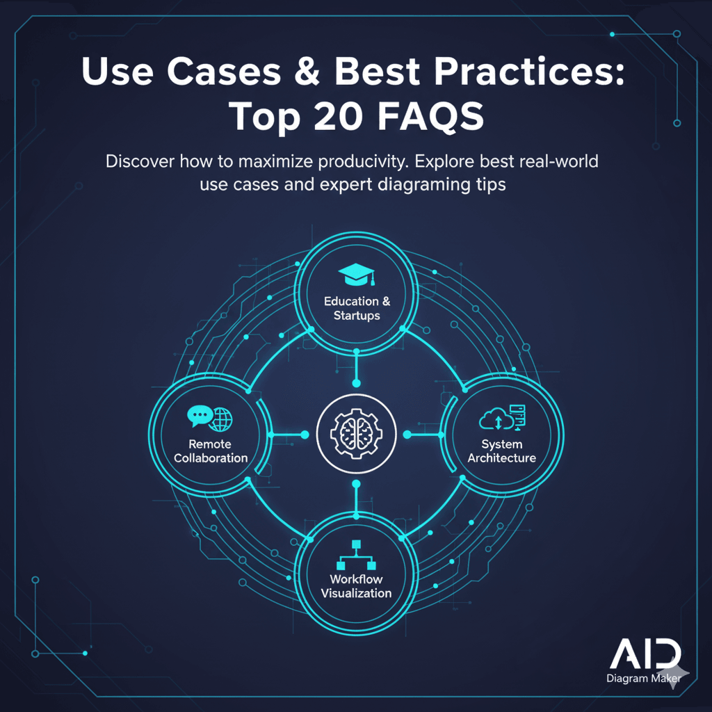 AIDiagramMaker Use Cases & Best Practices: Top 20 FAQs